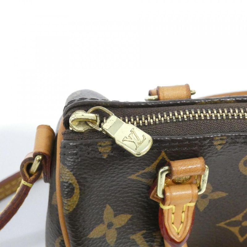 Louis Vuitton Monogram Nano Speedy M61252 Boston Bag