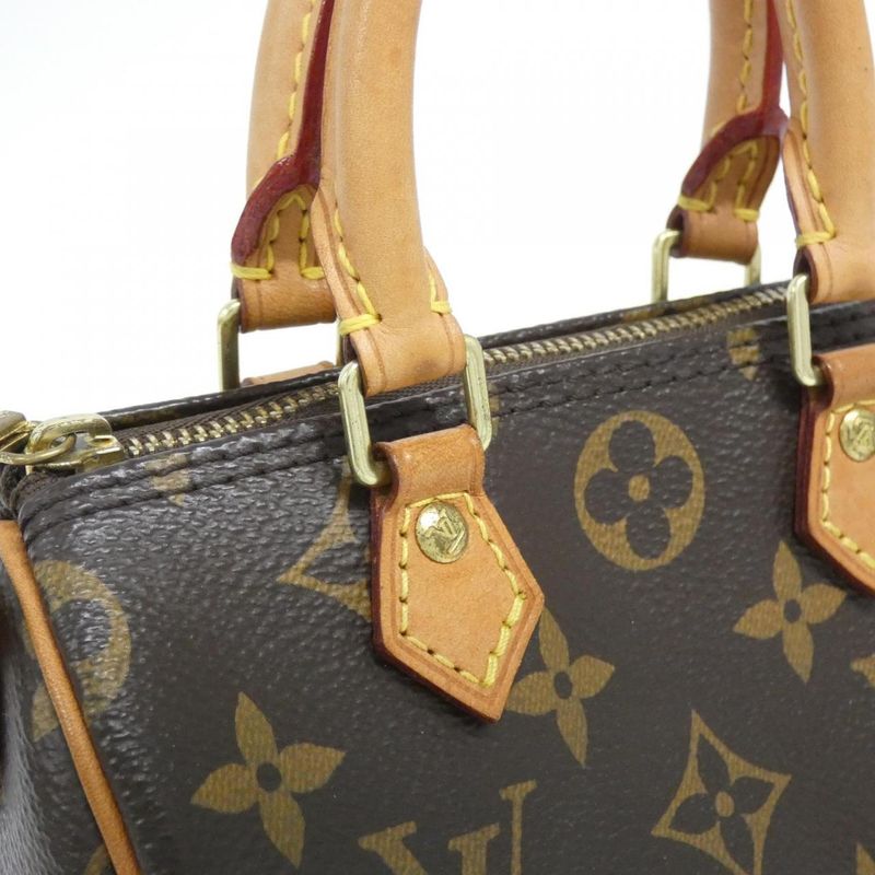 Louis Vuitton Monogram Nano Speedy M61252 Boston Bag