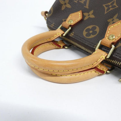 Louis Vuitton Monogram Nano Speedy M61252 Boston Bag