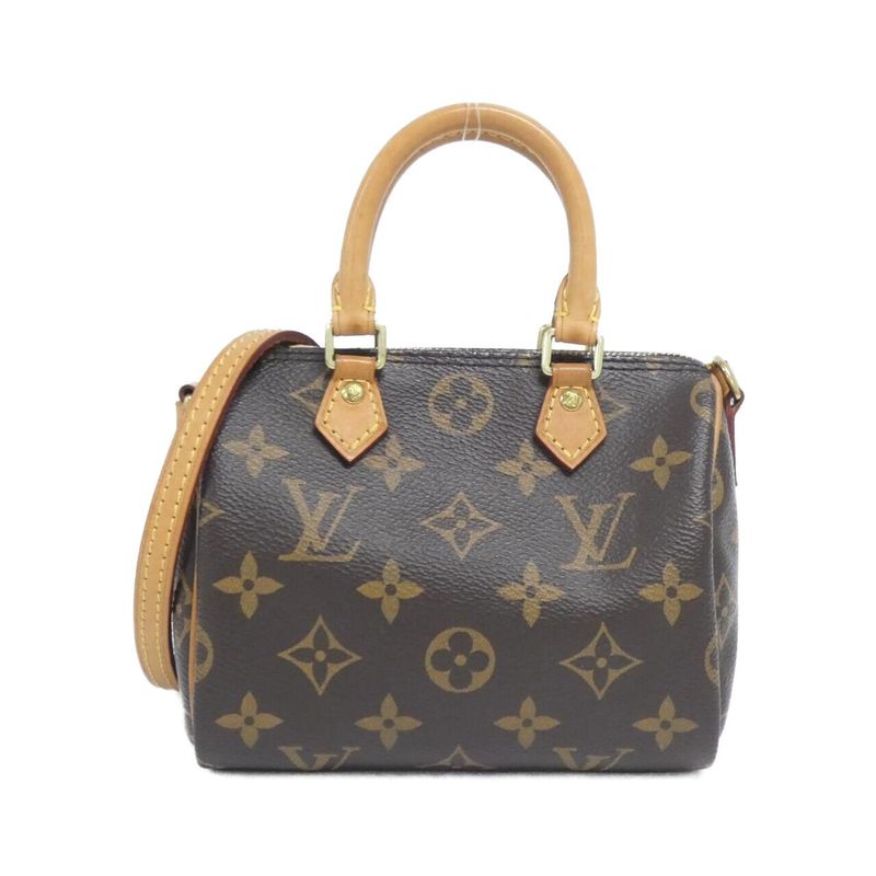 Louis Vuitton Monogram Nano Speedy M61252 Boston Bag