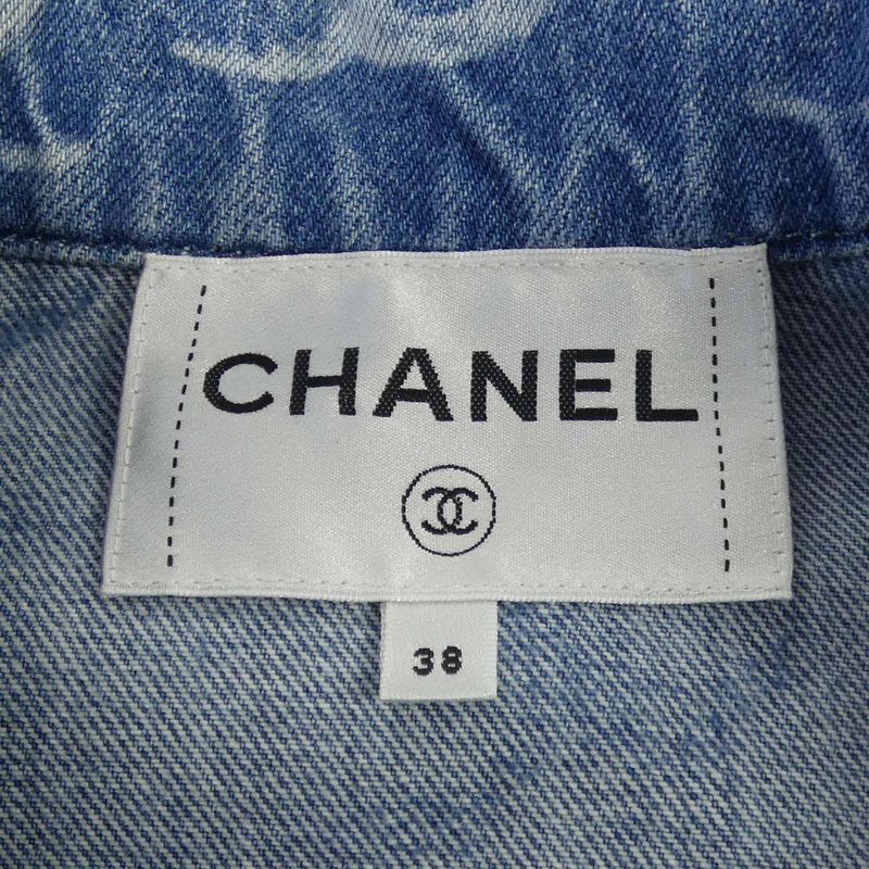 Chanel Look34 P75545v67154 Denim Jacket
