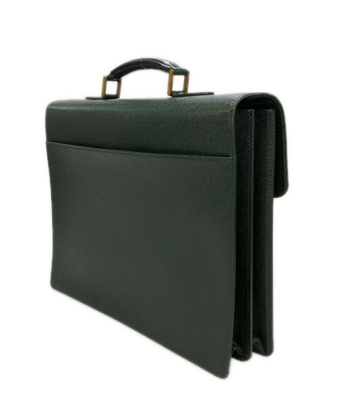 Louis Vuitton Business Bag Briefcase Taiga Serviette Moscova M30034 Men's Louis