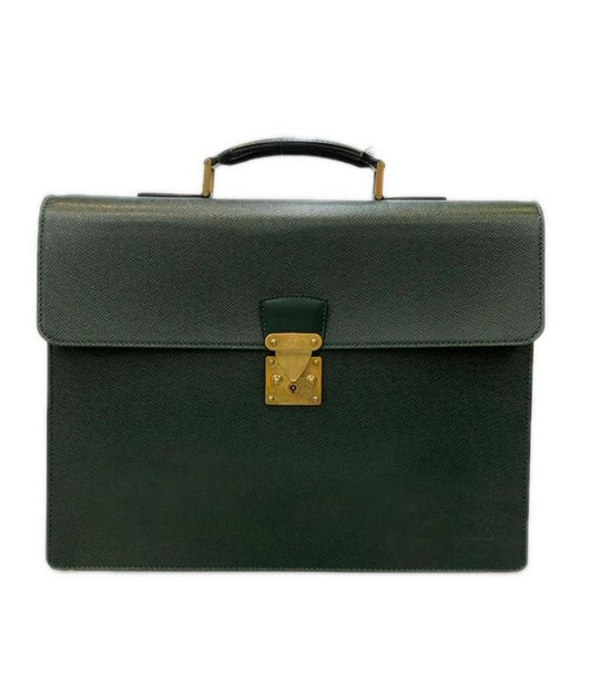 Louis Vuitton Business Bag Briefcase Taiga Serviette Moscova M30034 Men's Louis