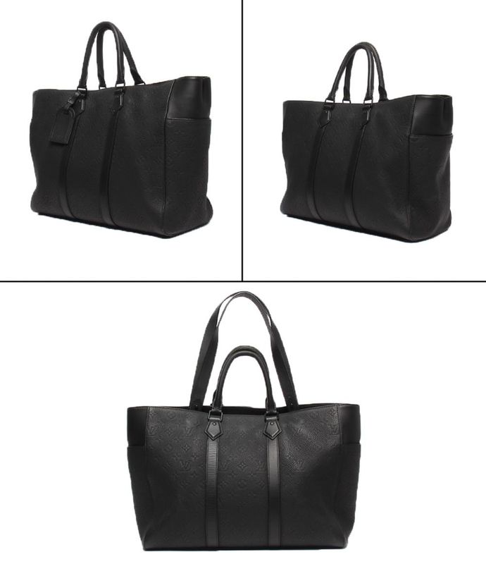 Louis Vuitton 2way Tote Bag Shoulder Bag Shoulder Monogram Taurillon Sac