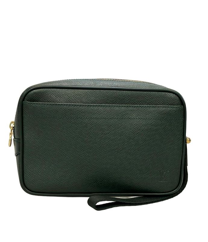 Louis Vuitton Clutch Bag Second Bag Taiga M30814 Men's Louis Vuitton