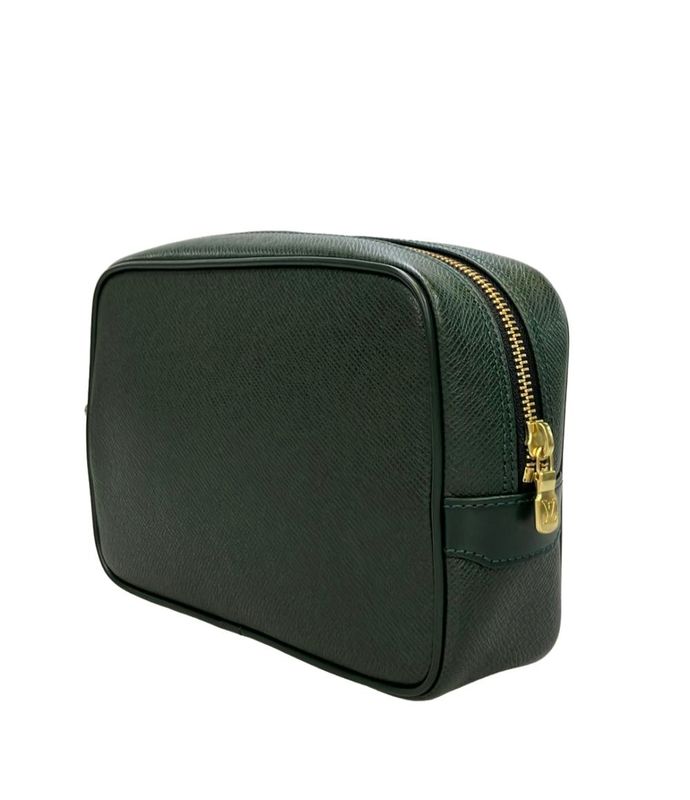 Louis Vuitton Clutch Bag Second Bag Taiga M30814 Men's Louis Vuitton