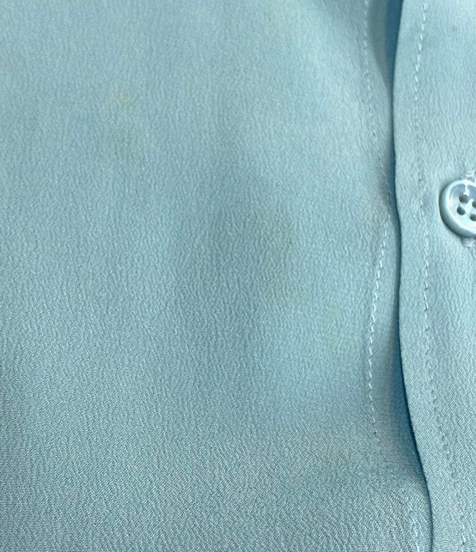 Saint Laurent Long Sleeve Silk Shirt Men's SIZE 36 Saint Laurent