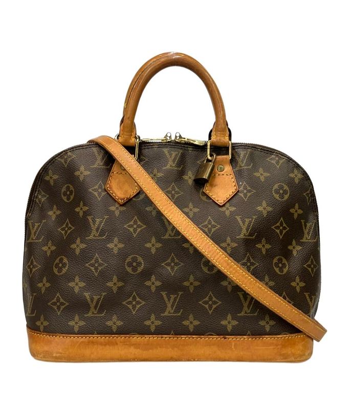 Louis Vuitton 2way Handbag Shoulder Bag Crossbody Shoulder Monogram Alma M51130