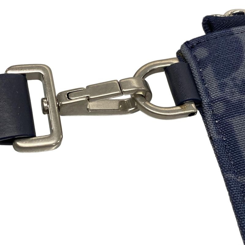 DIOR Christian Dior Clutch Bag - 2esca338ddo Navy X Multi Dior Tears Oblique