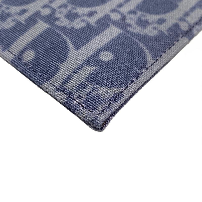 DIOR Christian Dior Clutch Bag - 2esca338ddo Navy X Multi Dior Tears Oblique