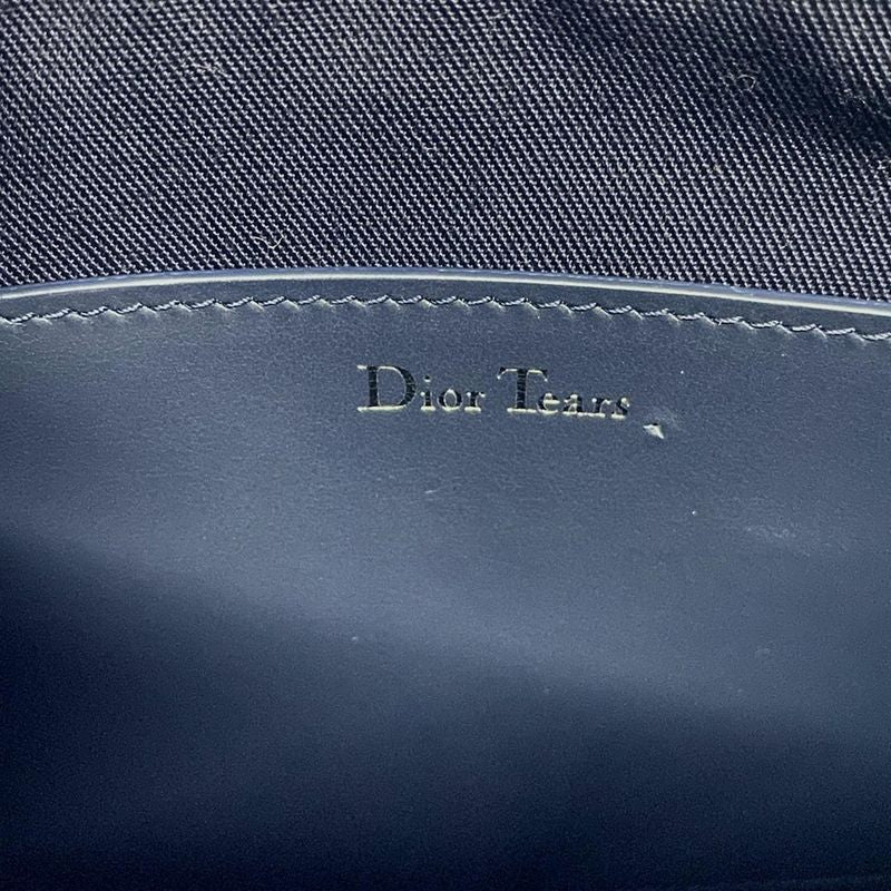 DIOR Christian Dior Clutch Bag - 2esca338ddo Navy X Multi Dior Tears Oblique