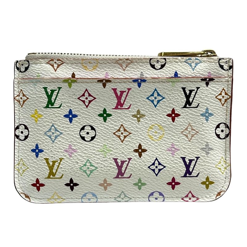 Louis Vuitton Coin Case Monogram Multicolor Pochette ・cles M93734 Rich