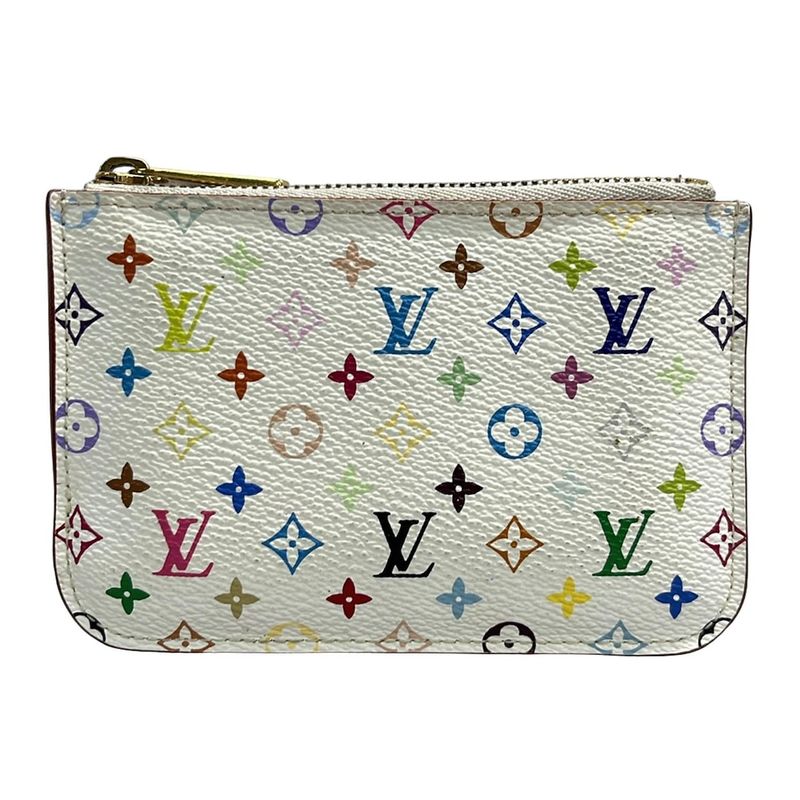 Louis Vuitton Coin Case Monogram Multicolor Pochette ・cles M93734 Rich