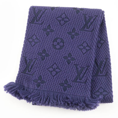 Louis Vuitton Made In 2015 M75703 Echarpe Logomania Wool Silk With Fringe Knit