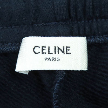 Celine 2 I Cotton Cashmere Eddie Period Triomphe Embroidery Sweat Pants