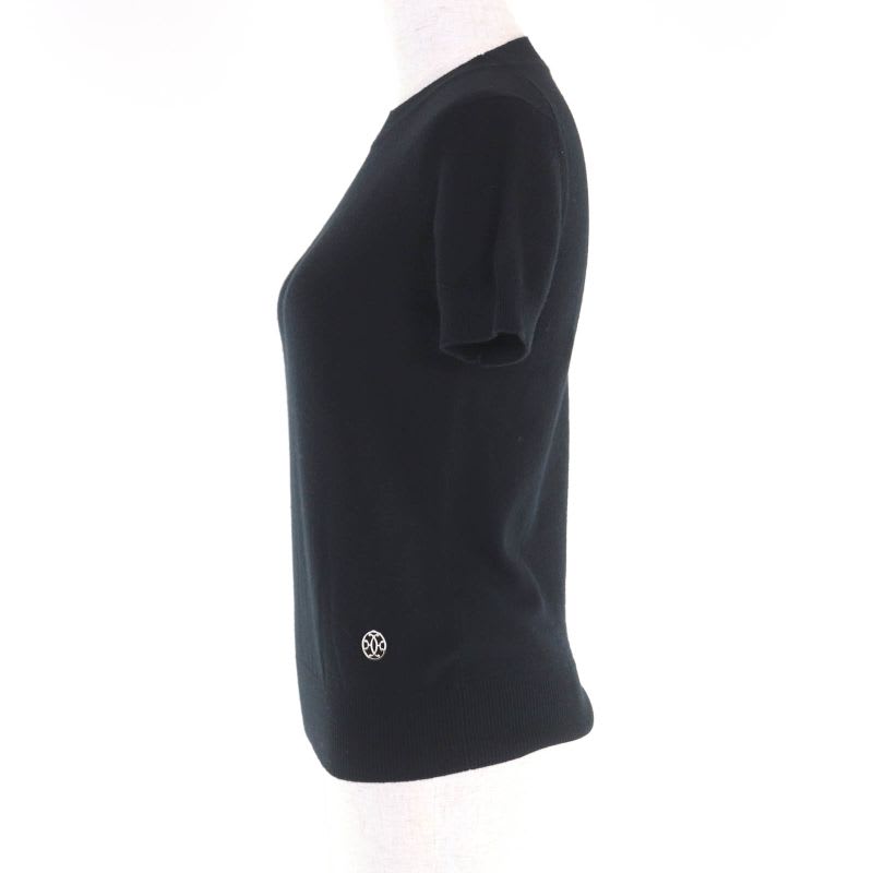 Hermes 100% Cashmere Silver Hardware With H Lift Short Sleeve