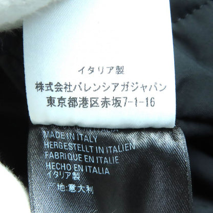 Balenciaga Grape Nylon Oversize Jacket Hooded Padded Coat Bordeaux 42