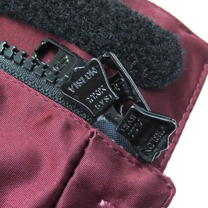 Balenciaga Grape Nylon Oversize Jacket Hooded Padded Coat Bordeaux 42