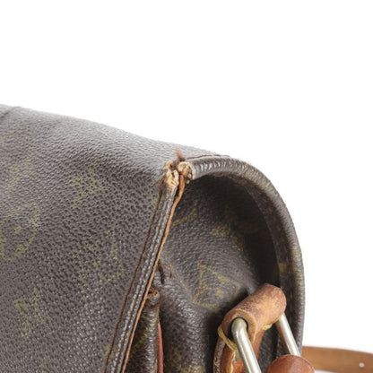 Louis Vuitton Monogram Cartesier GM M51252 Leather Shoulder Bag Crossbody Brown