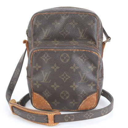 Louis Vuitton Monogram Amazon M45236 Leather Shoulder Bag Crossbody Brown