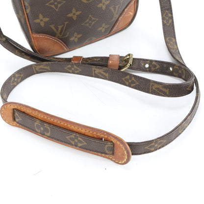 Louis Vuitton Monogram Danube M45266 Leather Shoulder Bag Crossbody Brown Tote