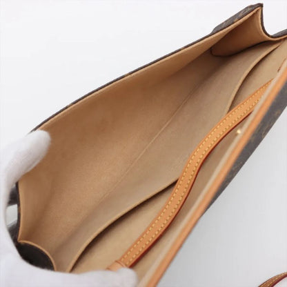 Louis Vuitton Monogram Pochette Twin GM M51852 Leather Shoulder Bag Crossbody