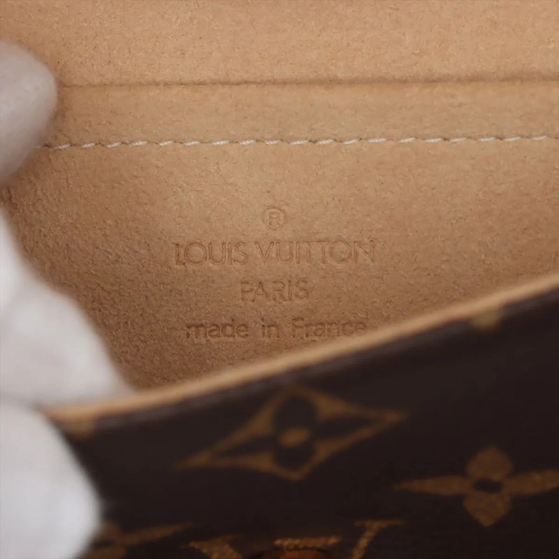 Louis Vuitton Monogram Pochette Twin GM M51852 Leather Shoulder Bag Crossbody