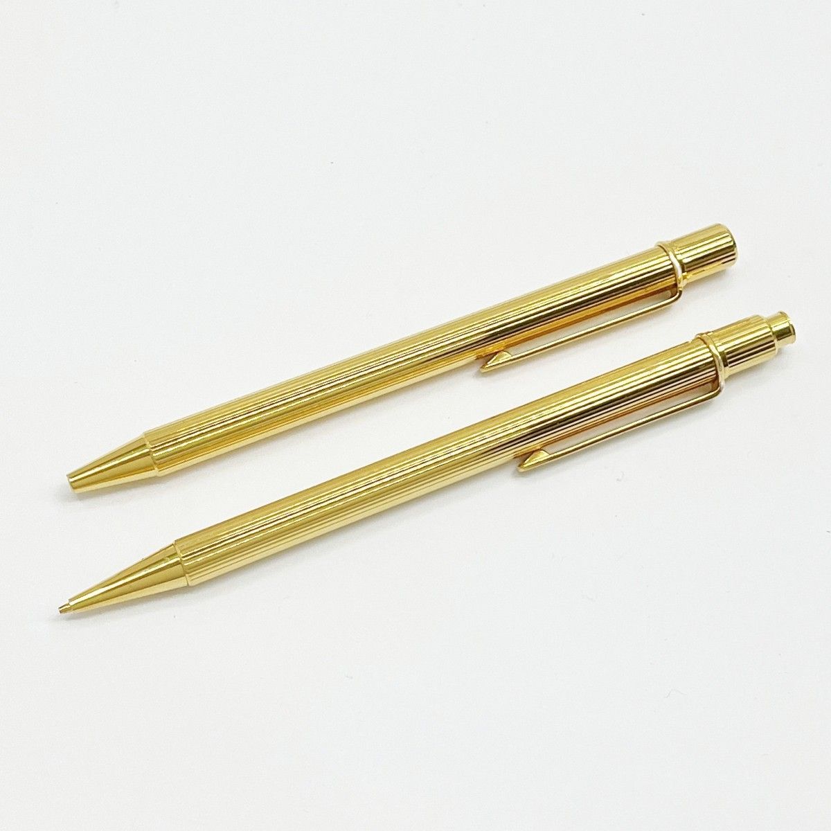 Cartier Ballpoint Pen/mechanical Pencil Set with Case Writing Instrument