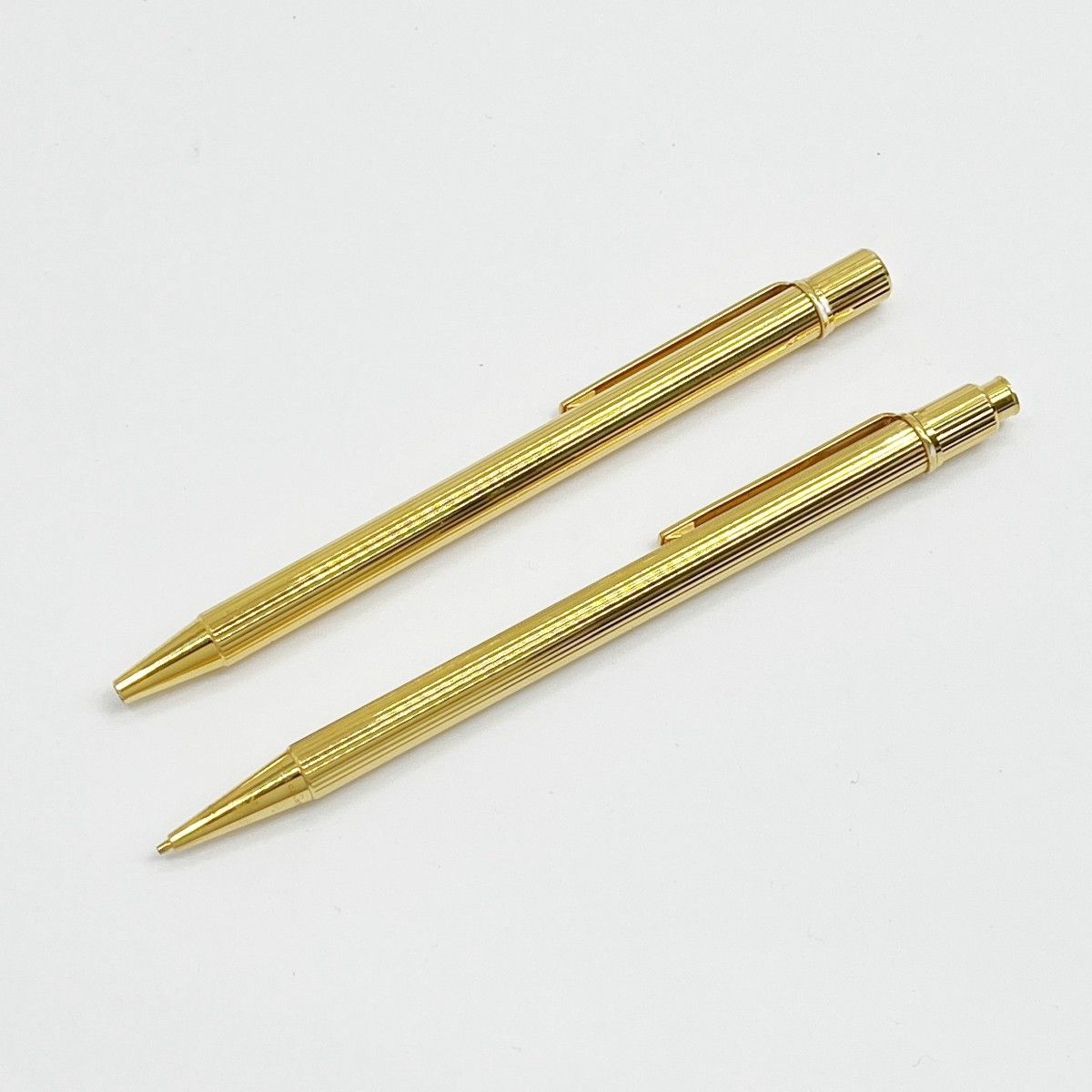 Cartier Ballpoint Pen/mechanical Pencil Set with Case Writing Instrument