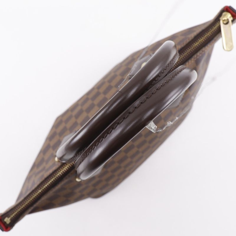 Louis Vuitton Saleya PM N51183 Damier Canvas Brown Vi4077 Women's Tote Bag