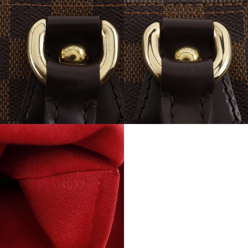 Louis Vuitton Saleya PM N51183 Damier Canvas Brown Vi4077 Women's Tote Bag