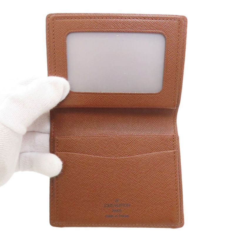 Louis Vuitton M60530 Japon Sangapur Pass Case Monogram Canvas Ladies