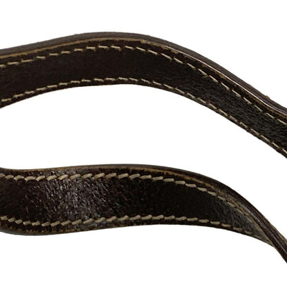 Gucci Tote Bag Charmy GG Pattern 153009 Beige X Dark Brown Leather