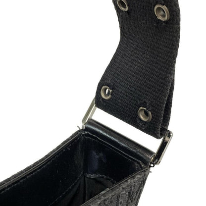 Dior Christian Dior Shoulder Bag Street Chic Trotter Black X Dark Gray Leather