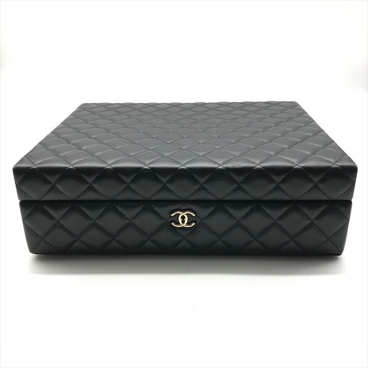 Chanel Success Story Quilted 4 Piece Caviar Leather Shoulder Bag