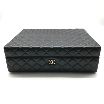 Chanel Success Story Quilted 4 Piece Caviar Leather Shoulder Bag