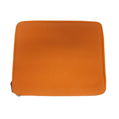 Hermes E-zip Tablet Case Togo Hermes Orange R Stamp Manufactured