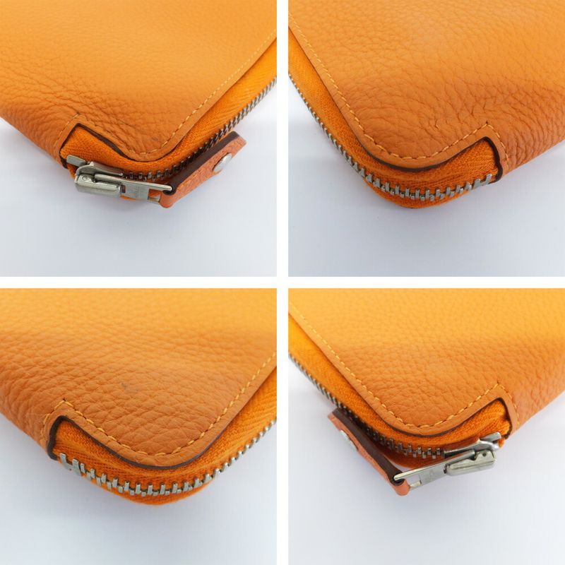 Hermes E-zip Tablet Case Togo Hermes Orange R Stamp Manufactured