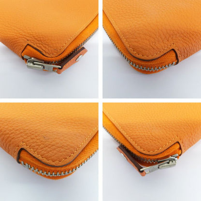 Hermes E-zip Tablet Case Togo Hermes Orange R Stamp Manufactured