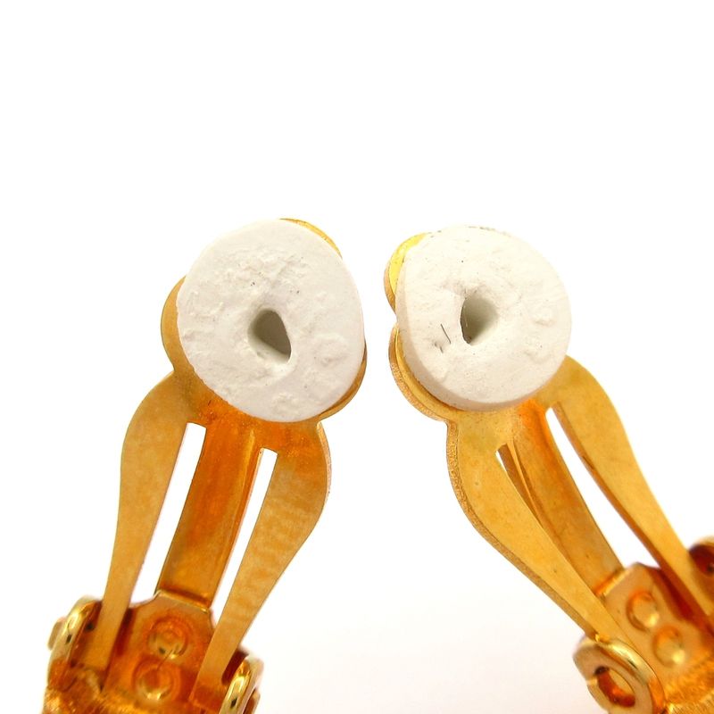 Chanel Earring Coco Mark Gold