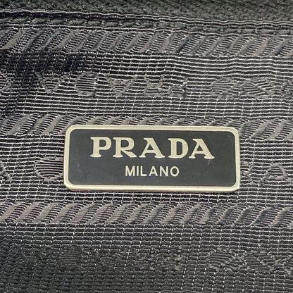 Prada Wristlet - Black X Red Studded Leather