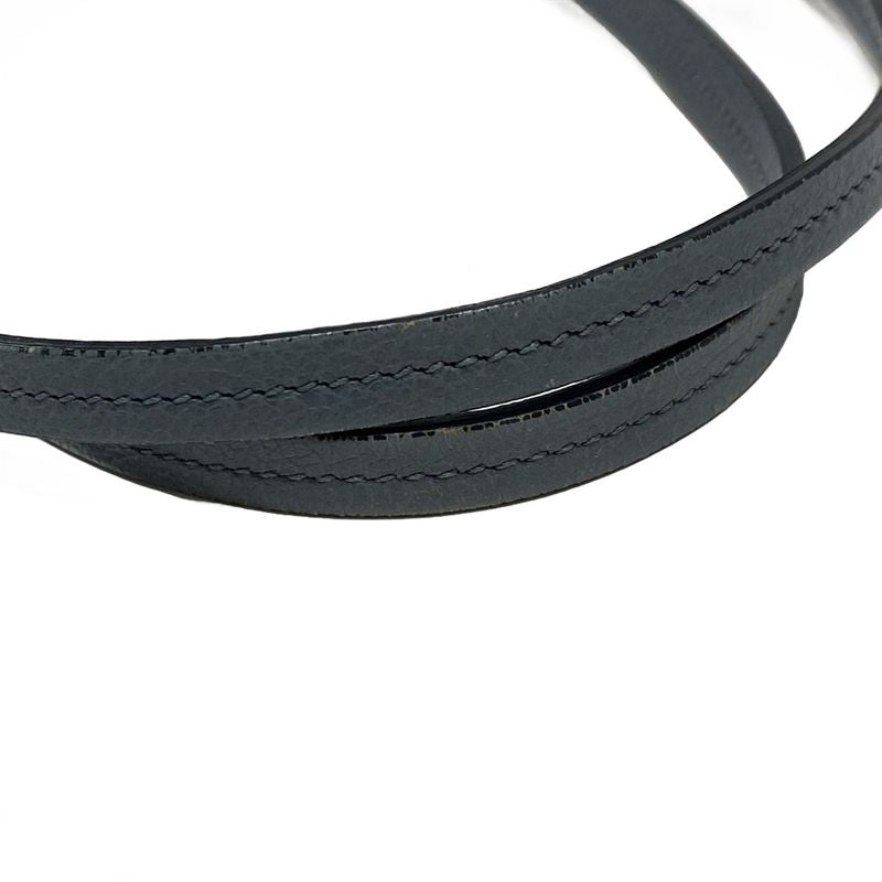 Prada Tote Bag Etiquette 1bg122 Blue Gray Leather