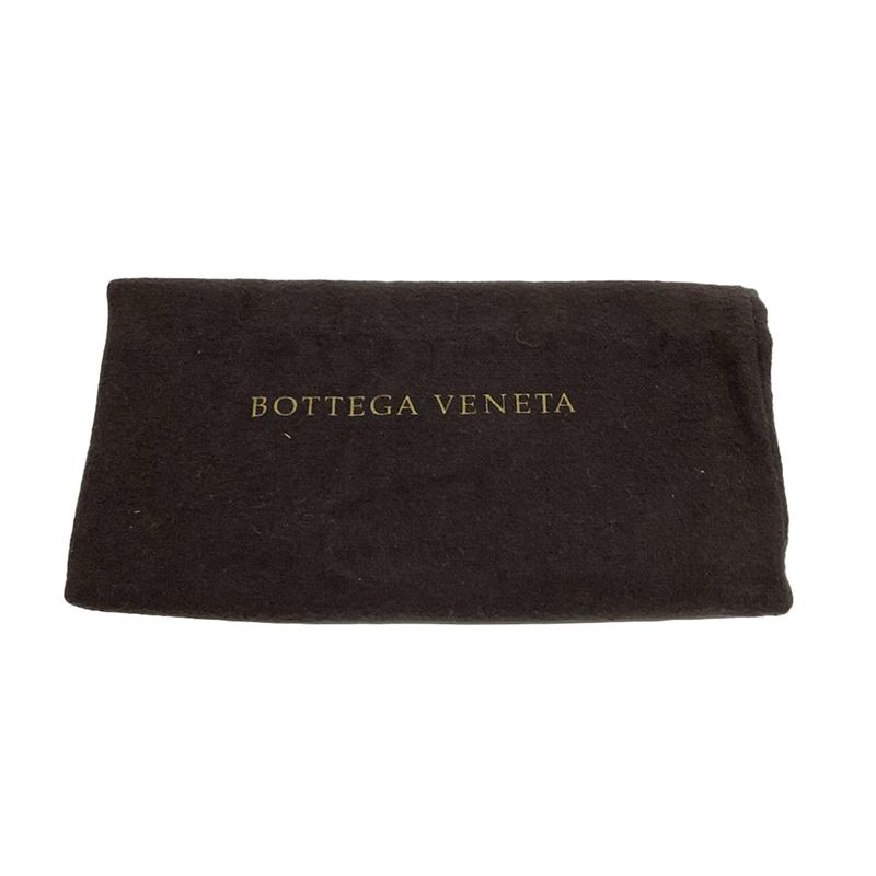 Bottega Veneta Shoulder Bag Intrecciato Black Leather