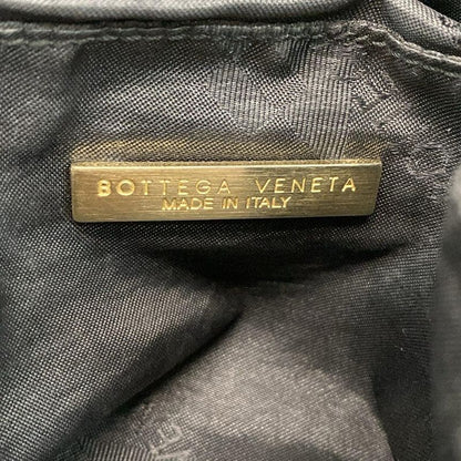 Bottega Veneta Shoulder Bag Intrecciato Black Leather
