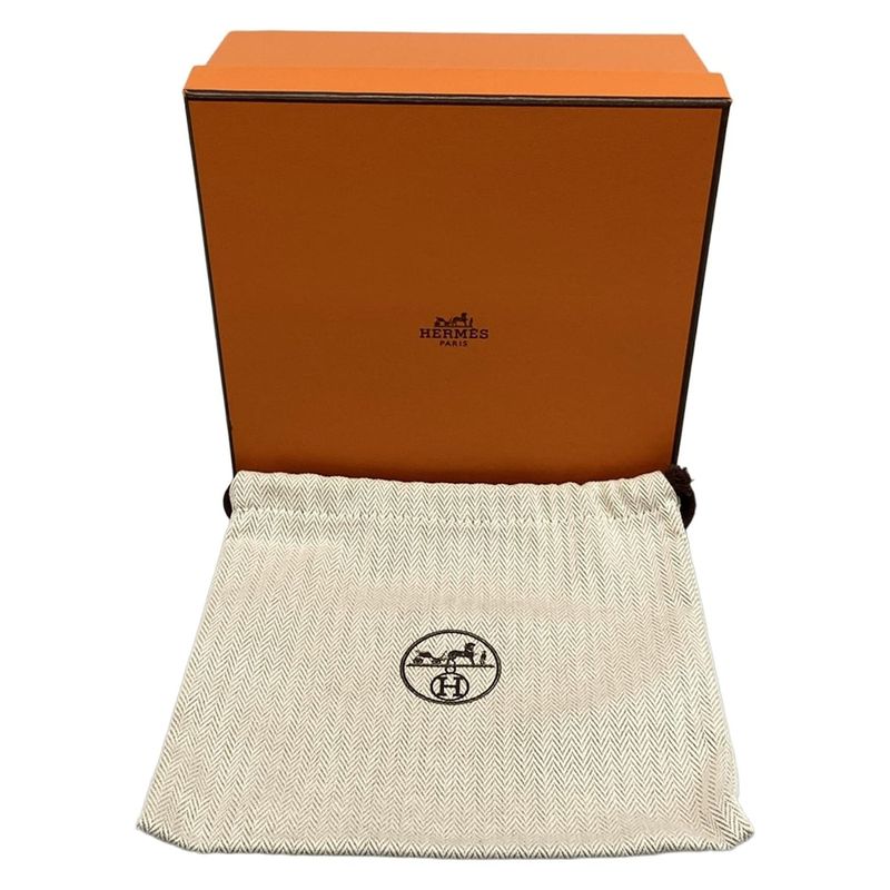 Hermes Shoulder Strap Bandouliere Tresage de Cuir 30mm (1.18in) Anemone X Blue