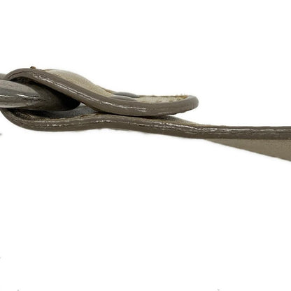 Dior Christian Dior Shoulder Bag Gaucho Ivory X Dark Brown Leather