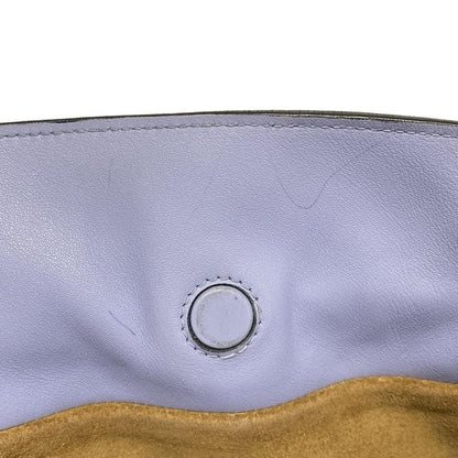 Loewe Shoulder Bag Flamenco Light Blue Leather