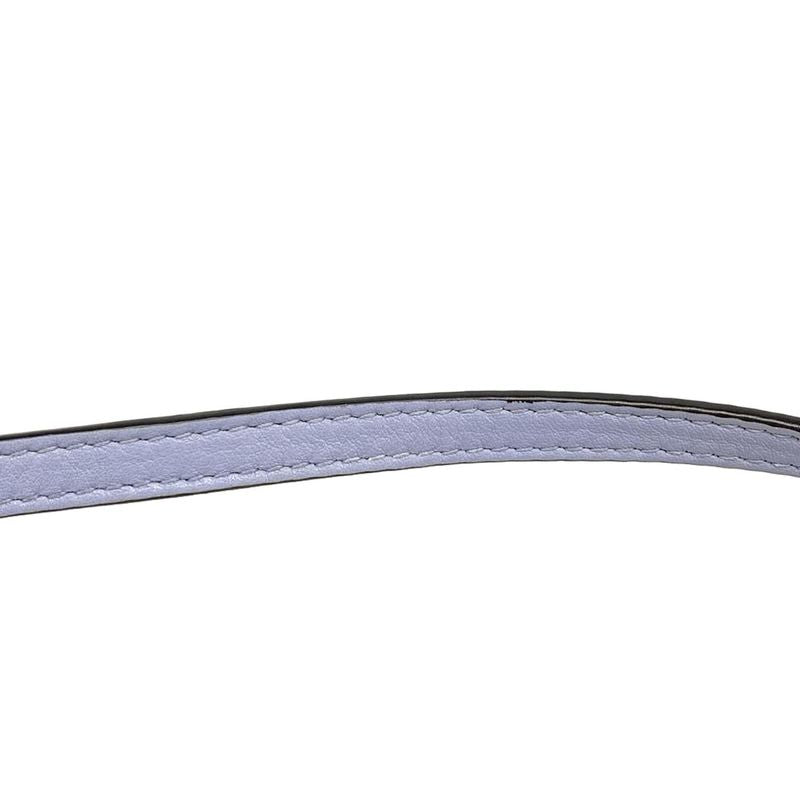 Loewe Shoulder Bag Flamenco Light Blue Leather