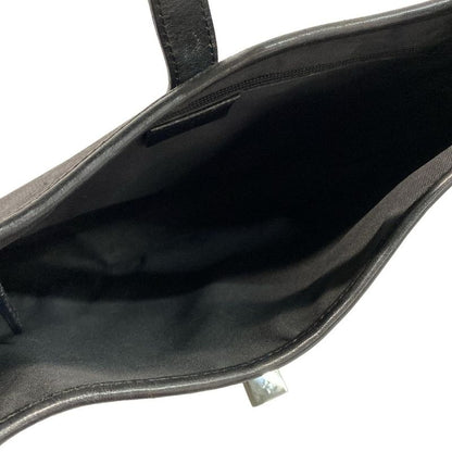 Gucci Shoulder Bag Jackie GG Pattern 13735 Black Leather