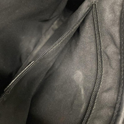 Gucci Shoulder Bag Jackie GG Pattern 13735 Black Leather